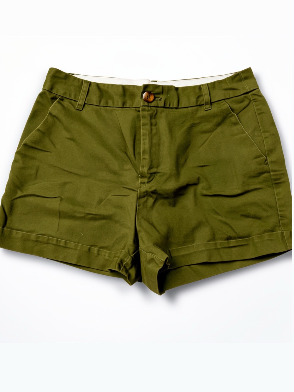 Pretty Olive Green Shorts Forever 21 Size 26